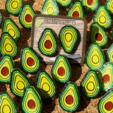 Green Gold - Avocado two pin set - Pin - Easily Amused - 4