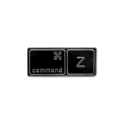Command Z - Undo keyboard shortcut pin - Pin - Easily Amused