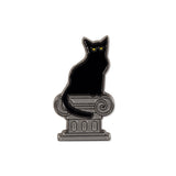 Kitty On A Pedestal - Pin - Easily Amused - 1
