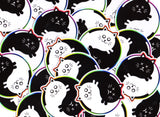 Schrodinger's Yin Yang - Stickers - Easily Amused - 2
