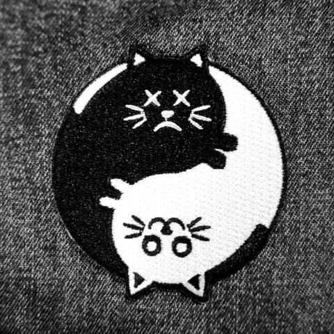 Schrodinger's Yin Yang Patch - Patches - Easily Amused - 1